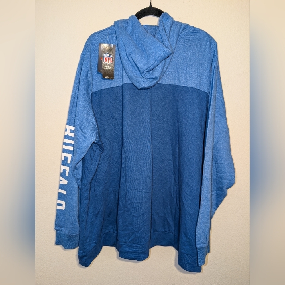 Buffalo Bills Blue Hoodie with Team Logo - Picture 5 of 5